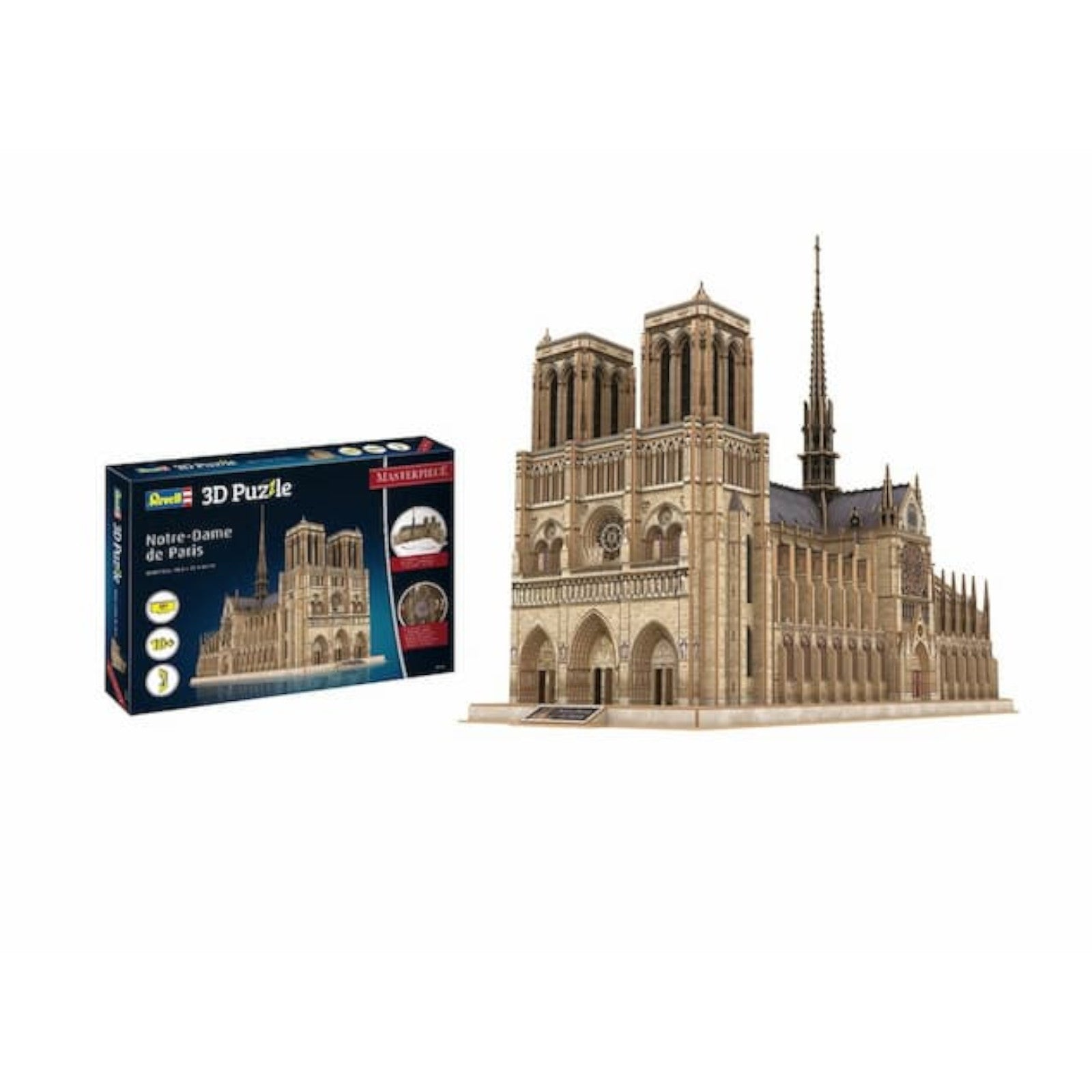 Revell Notre-Dame de Paris Masterpiece Edition 3D Puzzle Cathedral