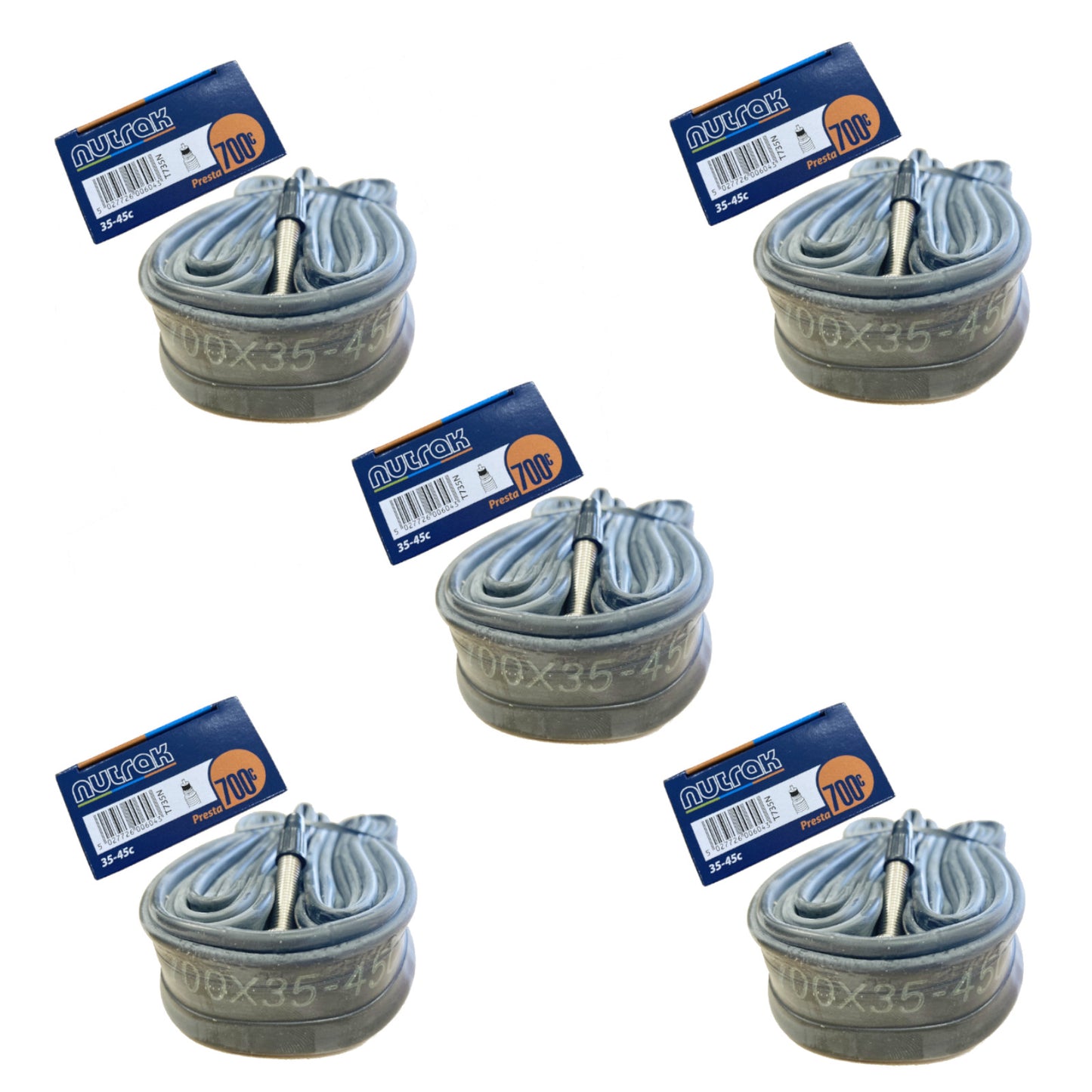 Chambre à air de vélo Nutrak 700x35-45c 700c Presta Valve