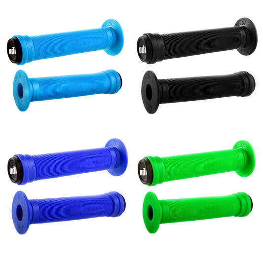 ODI Longneck ST BMX / Scooter Grips 143mm - Aqua Bike Handlebar Grips Collection