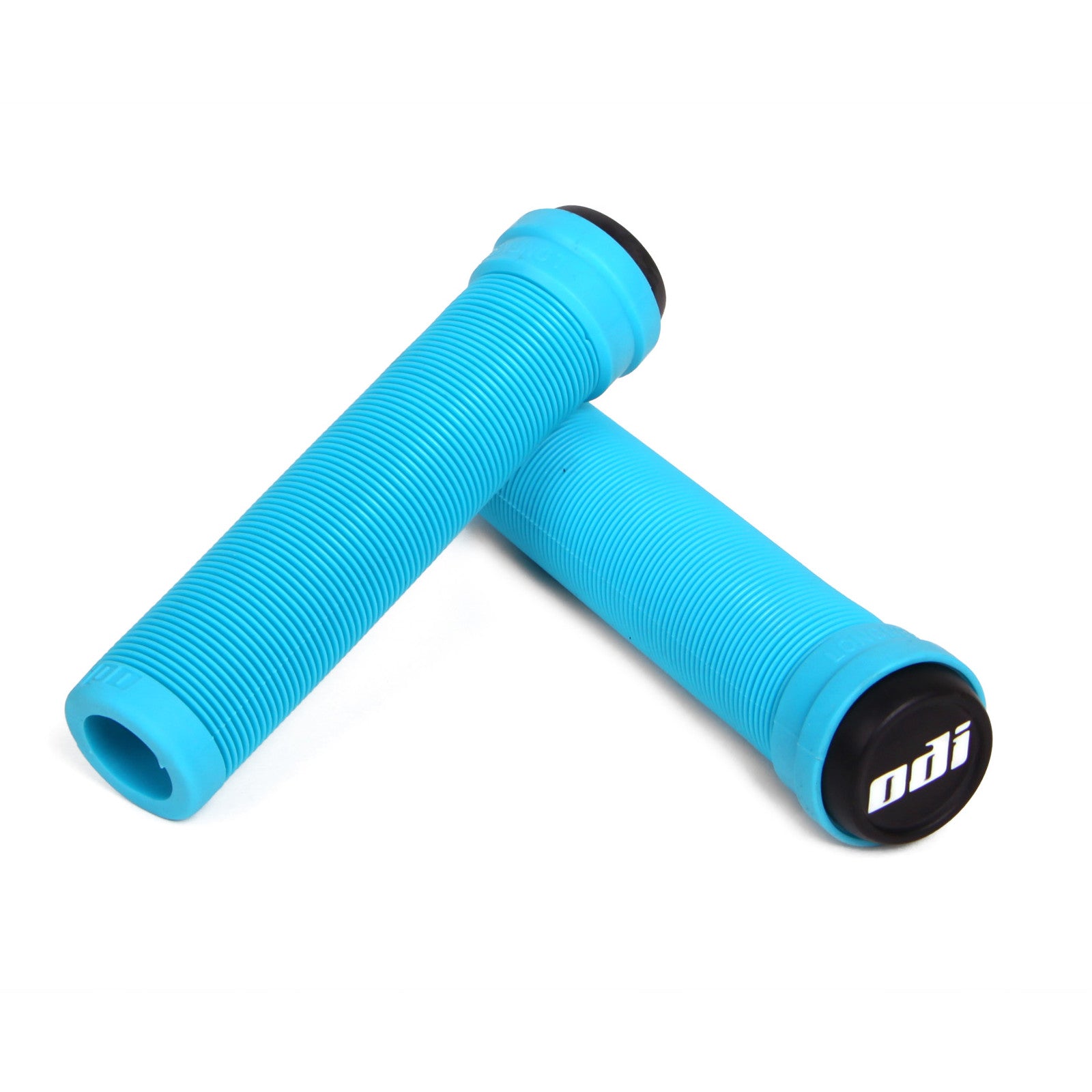ODI Longneck Pro Soft BMX / Scooter Grips 135mm - Aqua Bike Handlebar Grips