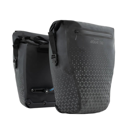 Oxford Aqua V 32 Extreme Visibility Double Rear Bike Pannier Bags