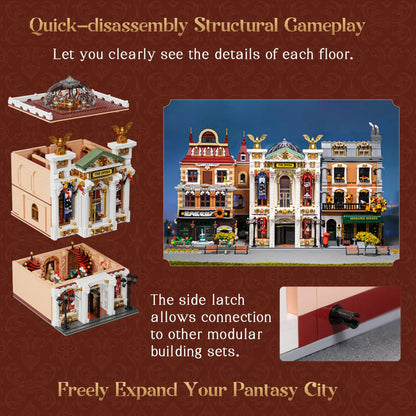 Pantasy The Opera Building 3D Puzzle 3518 Pieces 85019 Alternate 8