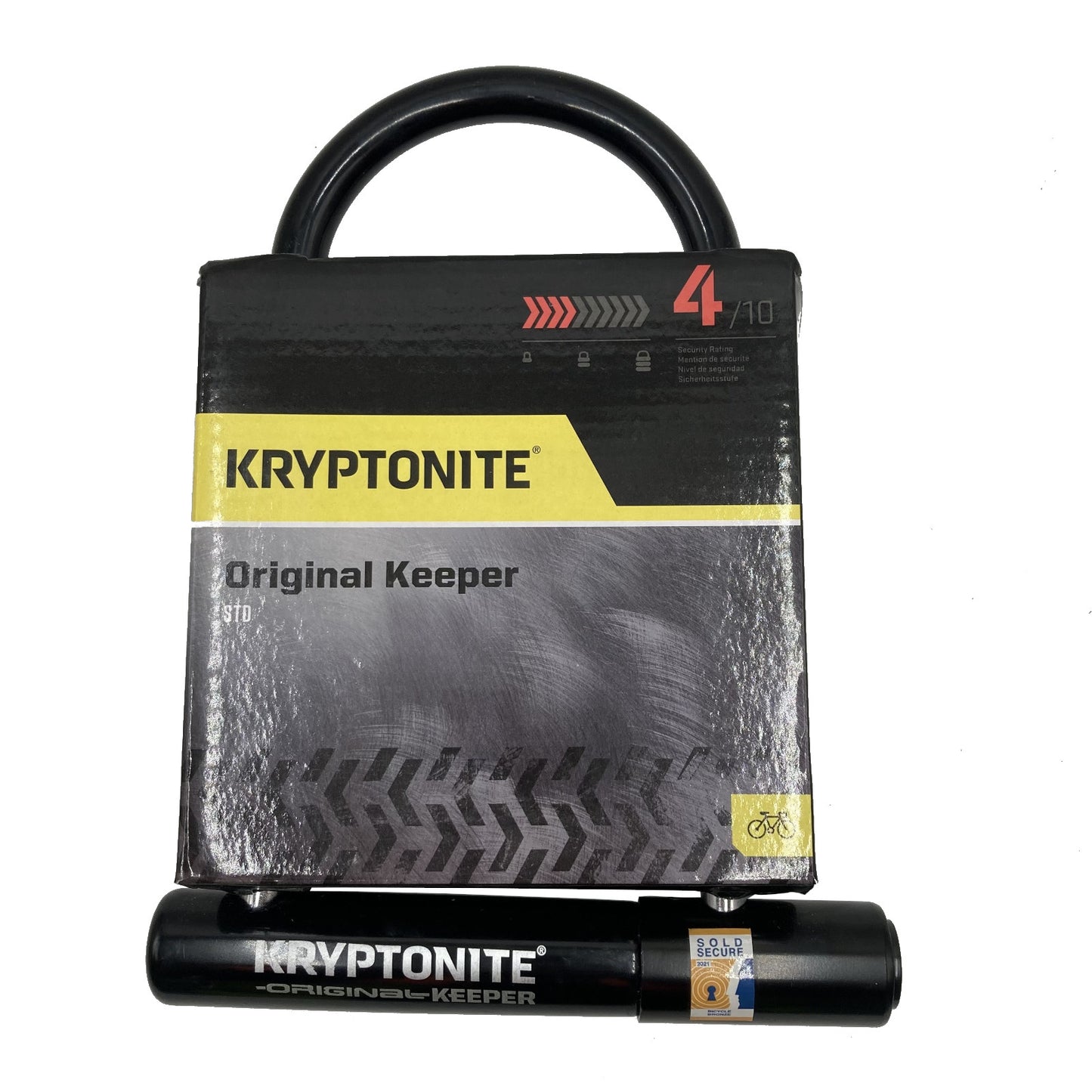 Kryptonite Keeper Sold Secure Bronze Bike D-Lock Alternate 1