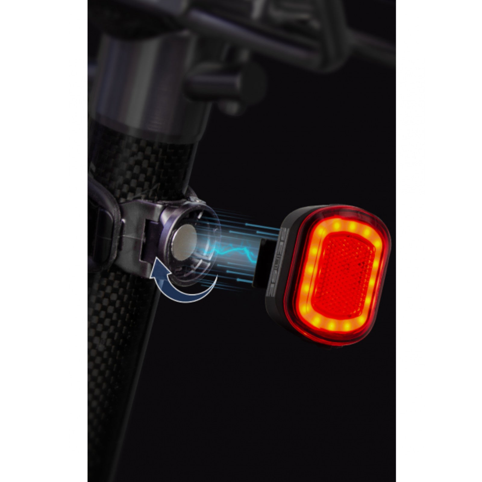 Moon ORION Sense 50 Lumen Rechargeable Rear Bike Light Alternate 5