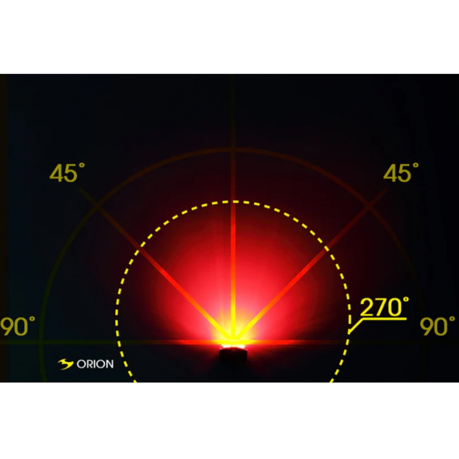Moon Orion-W & Orion (Updated 2024-July: USB-C Port) Front & Rear Bike Light Set Alternate 2