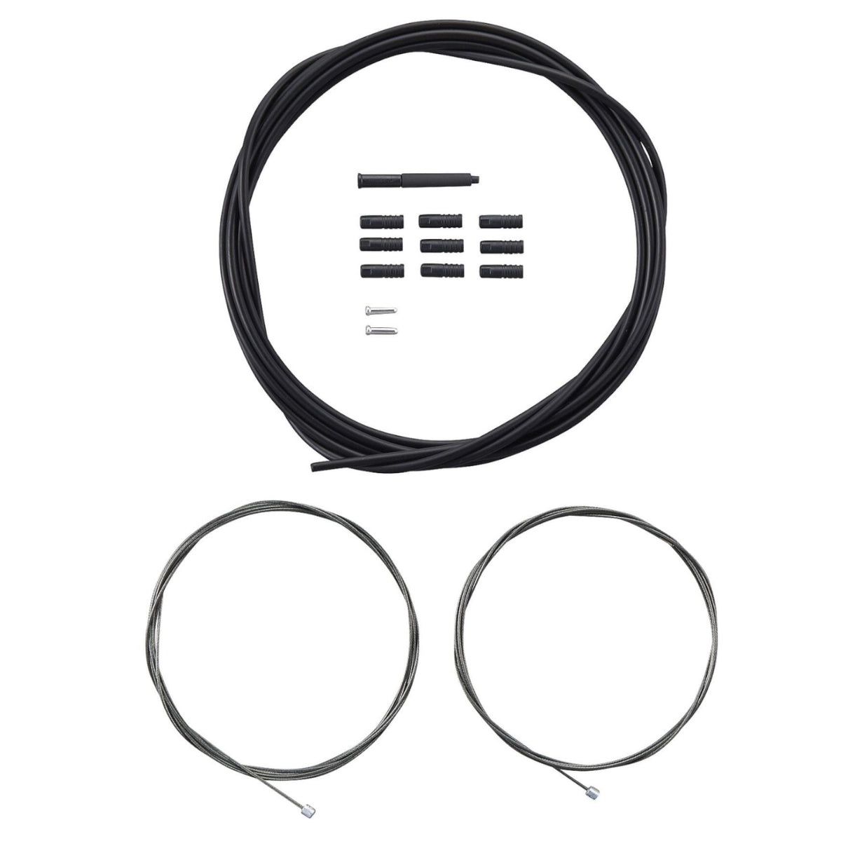 Shimano MTB OPTISLICK Coated Stainless Steel Bike Inner & Outer Cable Set Alternate 1