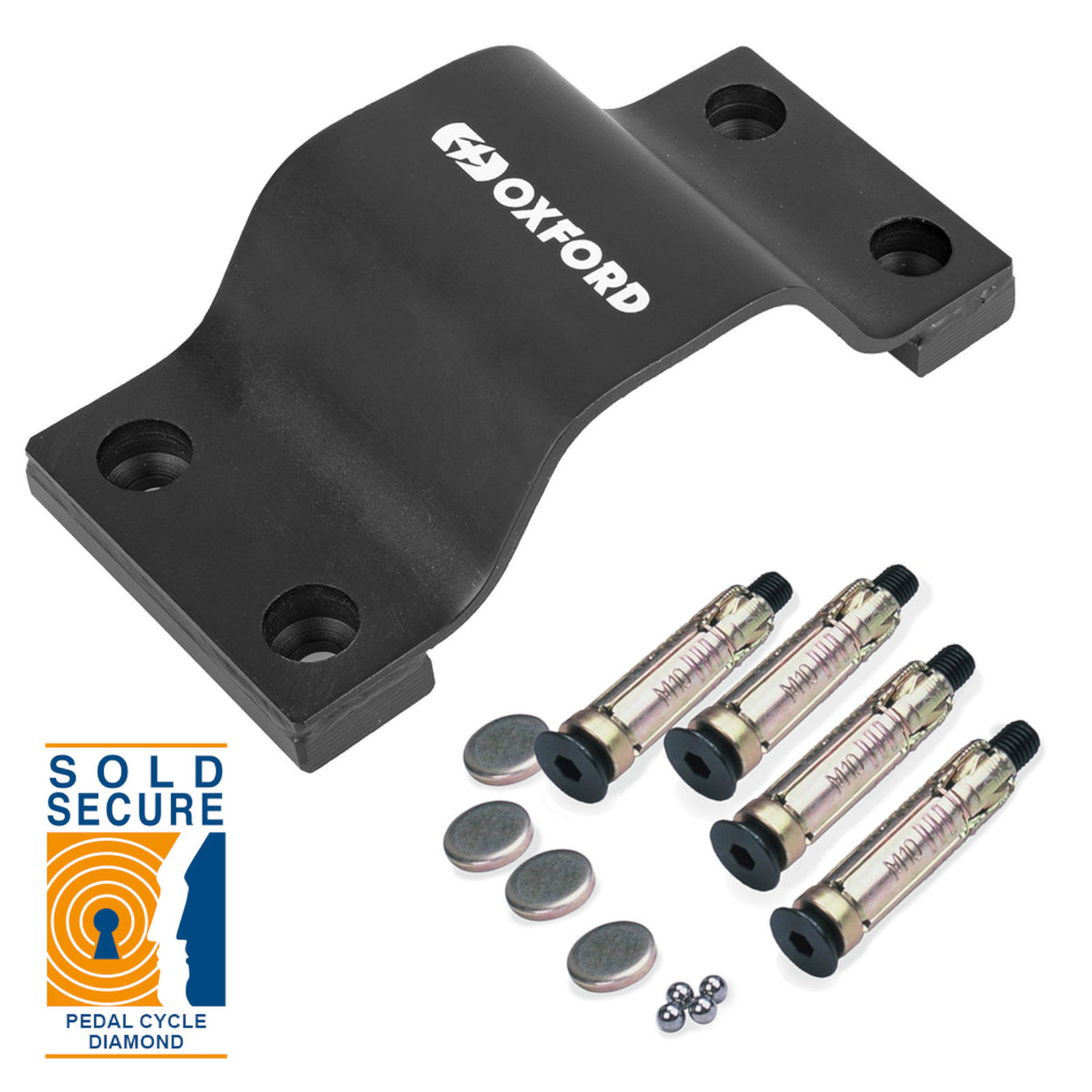 Oxford Anchor14 Ground & Wall Anchor Kit Bike Lock Anchor
