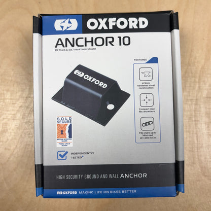 Oxford Anchor10 Ground & Wall Anchor Kit Bike Lock Anchor Alternate 3