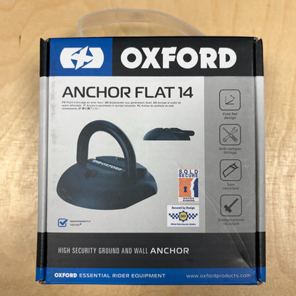 Oxford Anchor Flat 14 Ground & Wall Anchor Kit Bike Lock Anchor Alternate 5