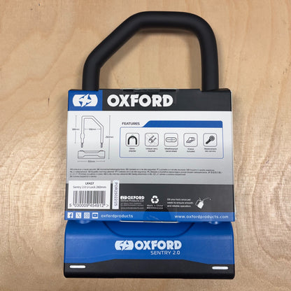 Oxford Sentry 2.0 320mm Bike D-Lock Alternate 2
