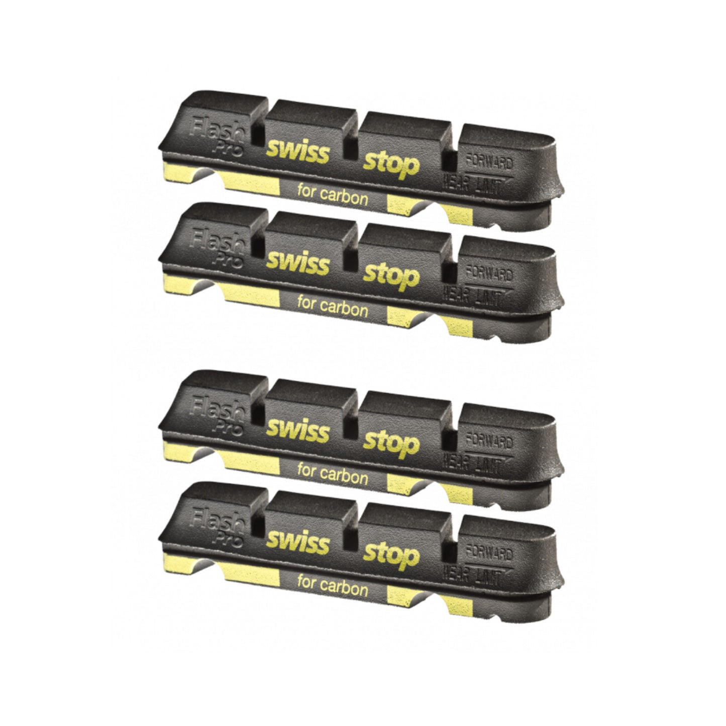 SwissStop Flash Pro Pads Black / Black Prince Calliper Bike Brake Pads Black