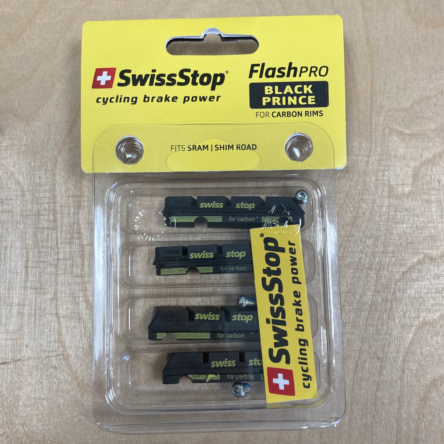 SwissStop Flash Pro Pads Black / Black Prince Calliper Bike Brake Pads Black Alternate 1