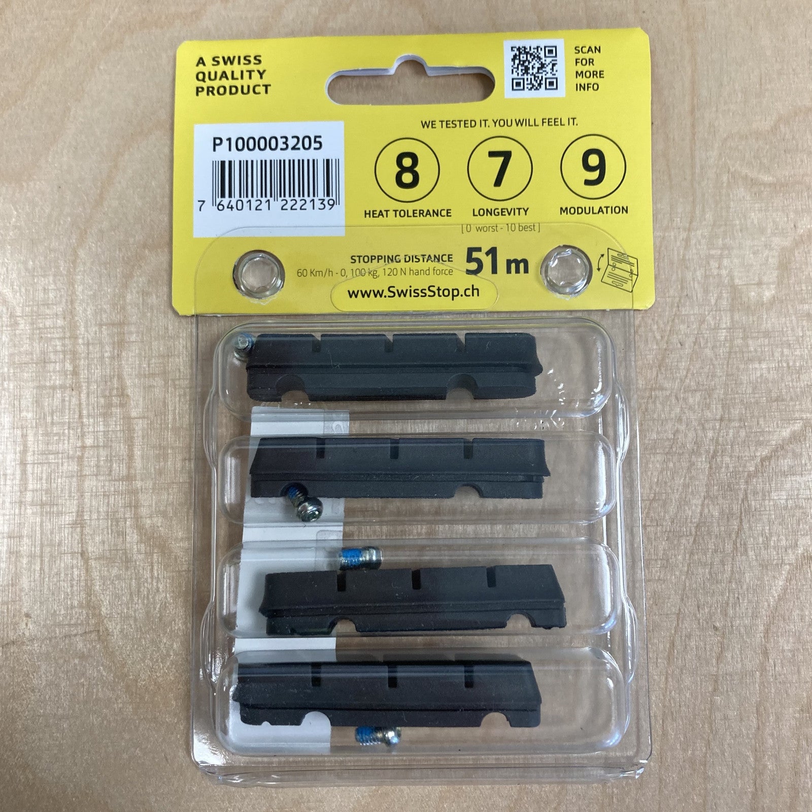 SwissStop Flash Pro Pads Black / Black Prince Calliper Bike Brake Pads Black Alternate 2