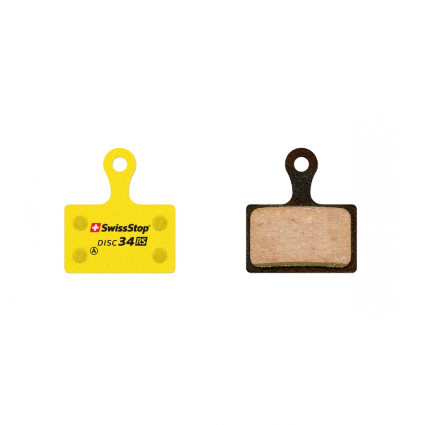 SwissStop Disc 34 Pads - Shimano Road - Dura Ace, Ultegra, 105 Yellow / Disc RS / Shimano Calliper Bike Brake Pads Yellow