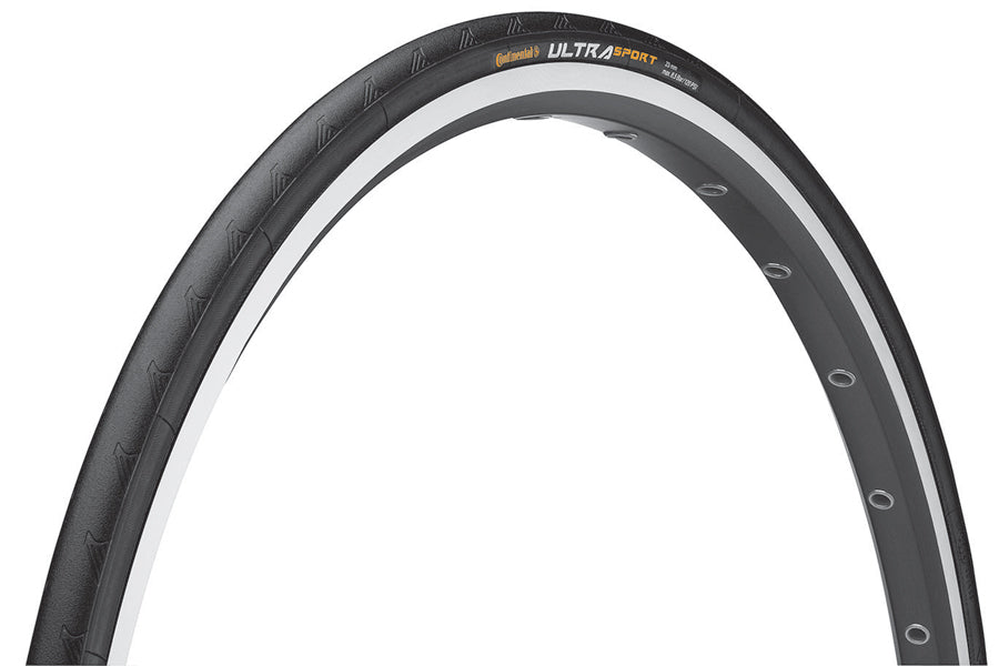 Continental Ultra Sport II Folding 700x25c 700c Bike Tyre Pair of Tyres