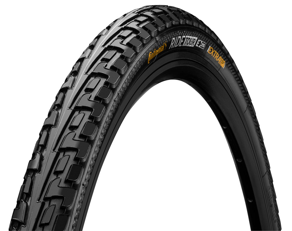 Continental Ride Tour Wire 27x1 1/4" 27 Inch Bike Tyre Pair of Tyres