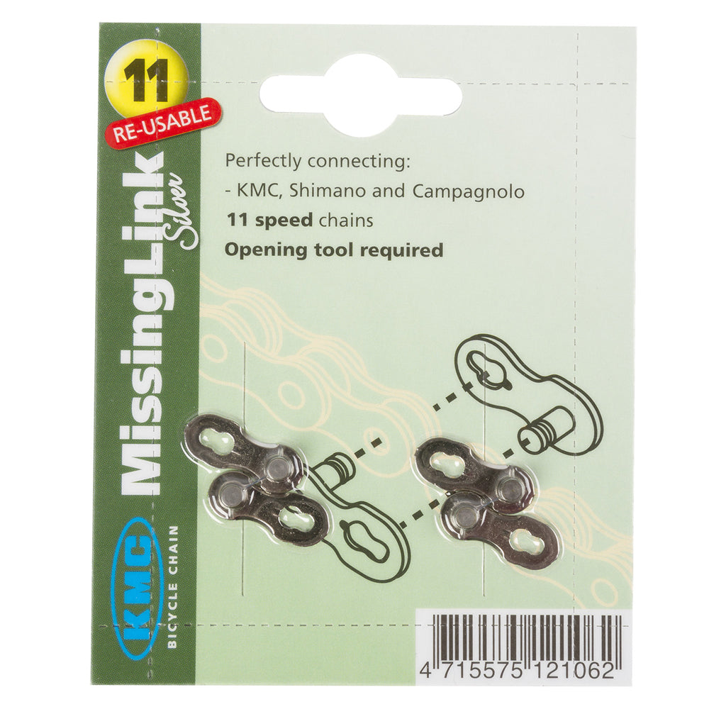 KMC Missing Link 11 Speed Bike Chain Quick Link Pack of 2