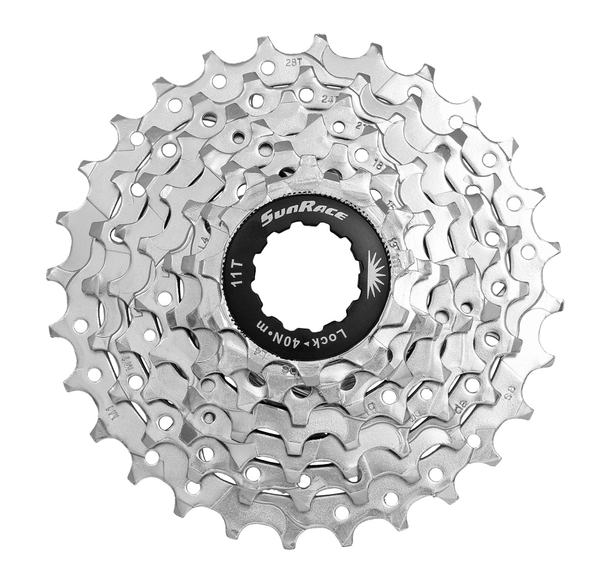 Sunrace CSM63 11-28T 7 Speed Bike Cassette