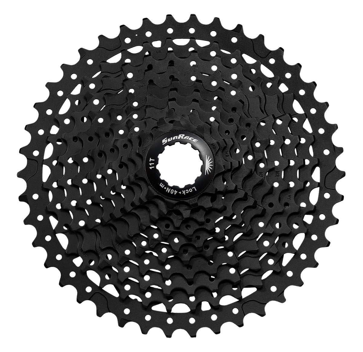 Sunrace CSMS3 10 Speed Bike Cassette 11-42T Black