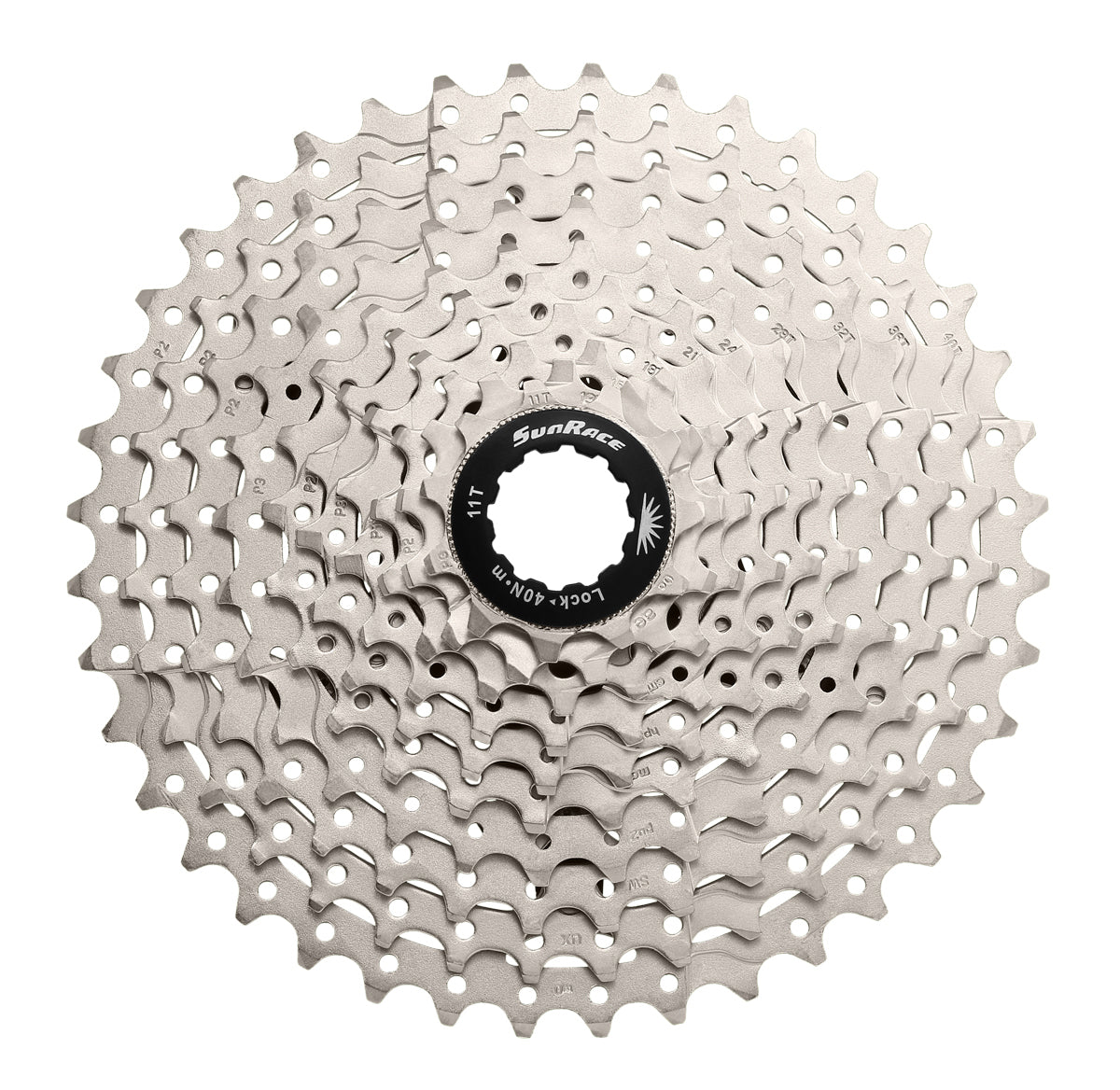 Sunrace CSMS3 10 Speed Bike Cassette 11-42T Silver