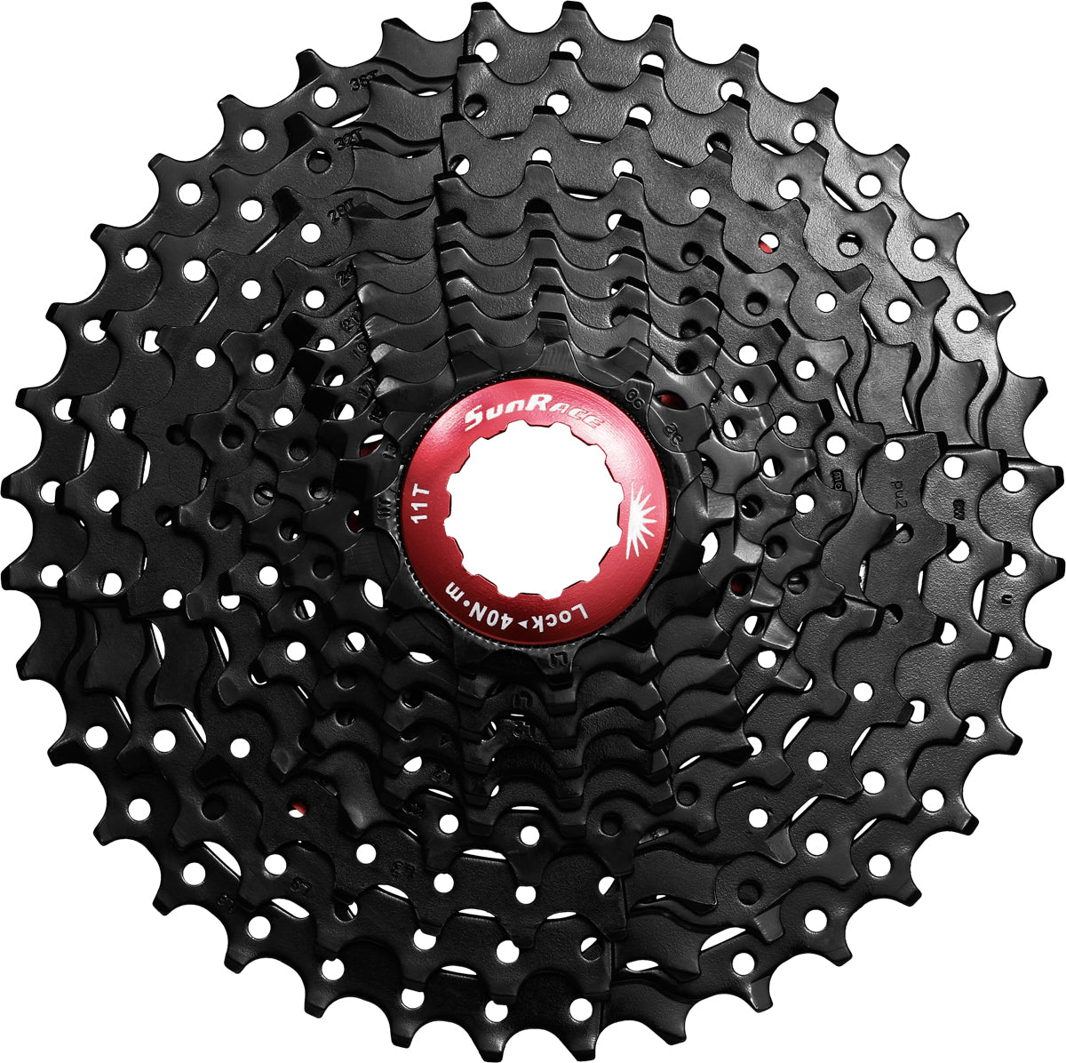 Sunrace CSMX0 11-36T 10 Speed Bike Cassette Black