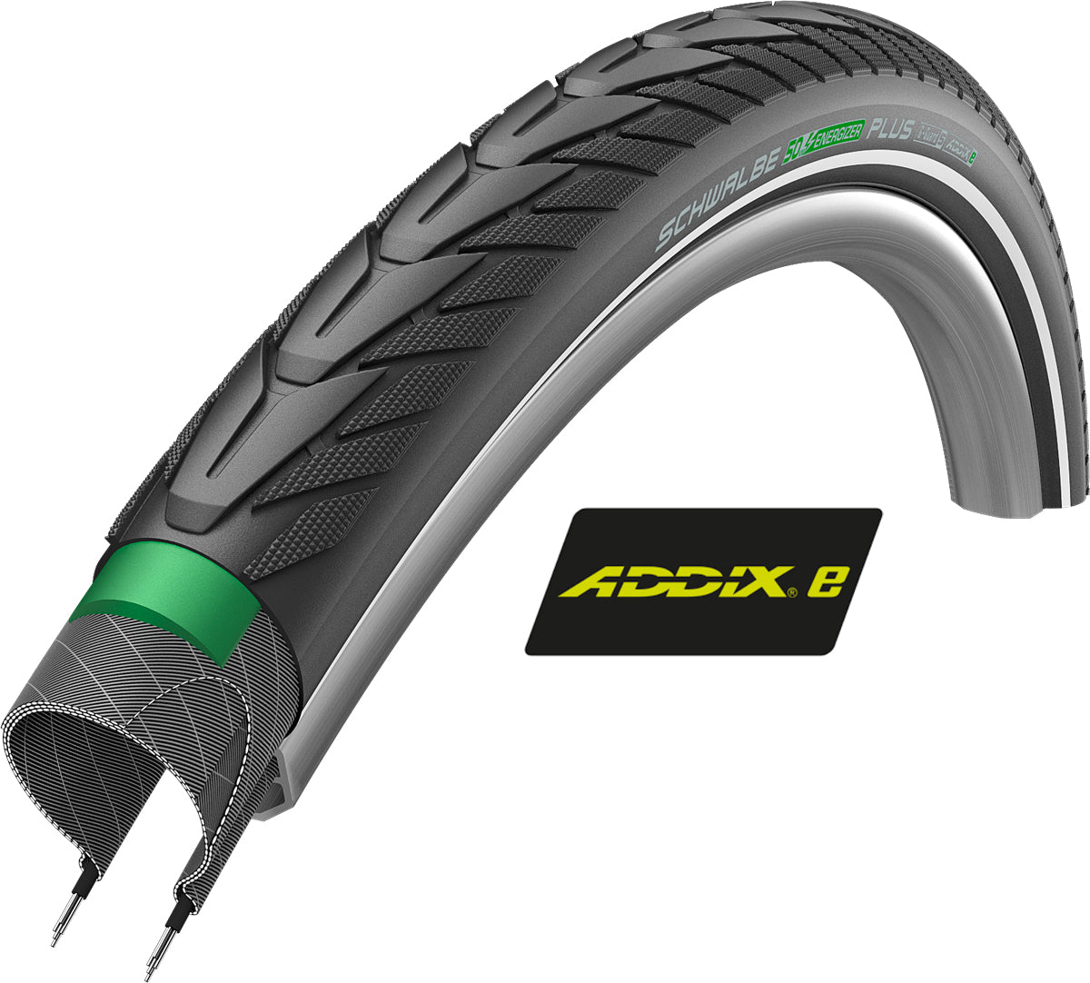 Schwalbe Energizer Plus Addix 700x50c 29 Inch Bike Tyre Single Tyre Alternate 1