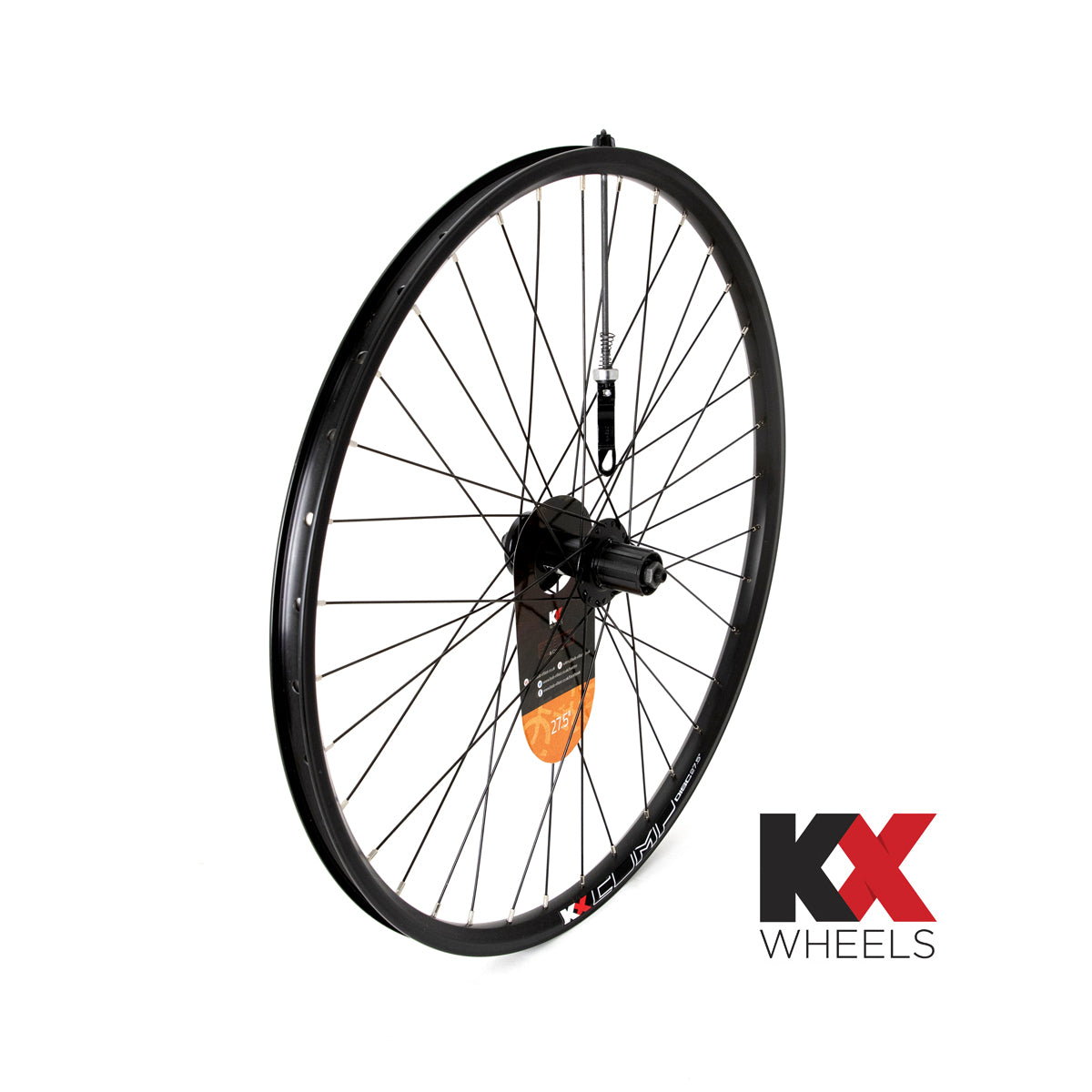KX Wheels Double Wall QR Disc Cassette 27.5 Inch Rear Bike Wheel 27.5 Inch Rear Bike Wheel
