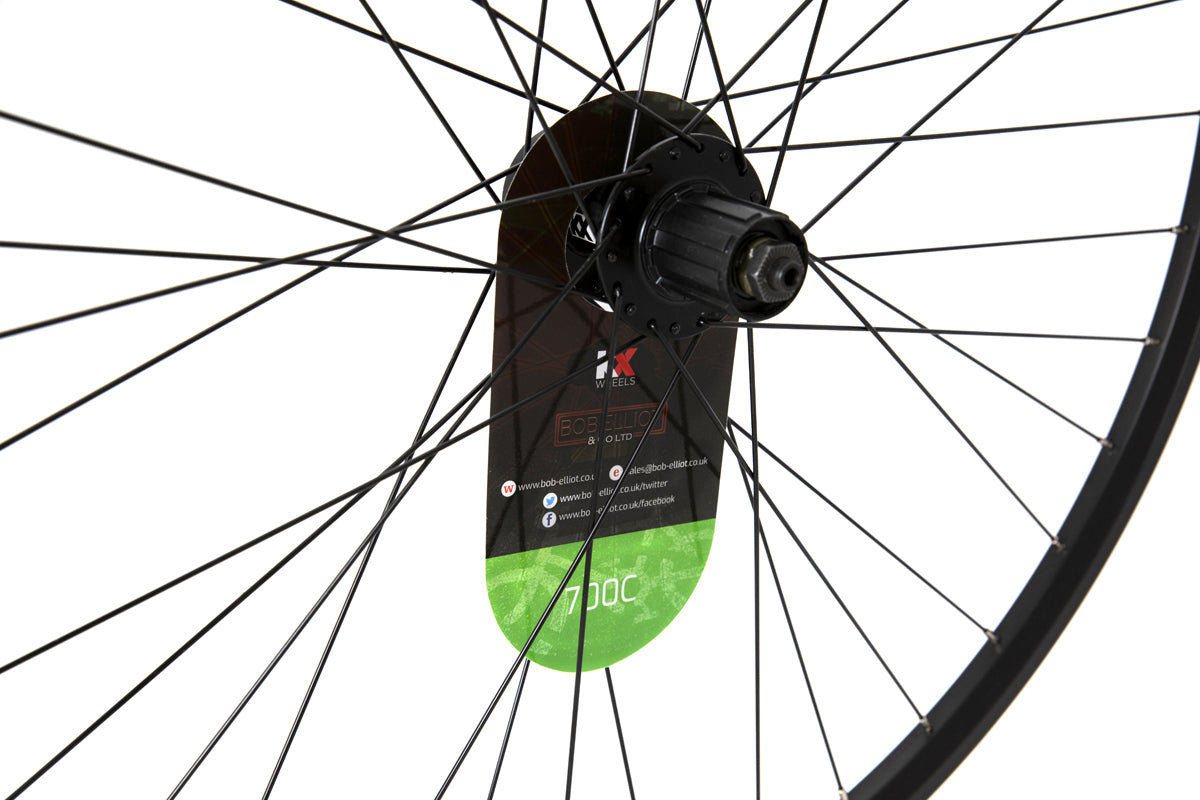 KX Wheels Hybrid Double Wall QR Disc Cassette 700c Rear Bike Wheel 700c Rear Bike Wheel Alternate 2