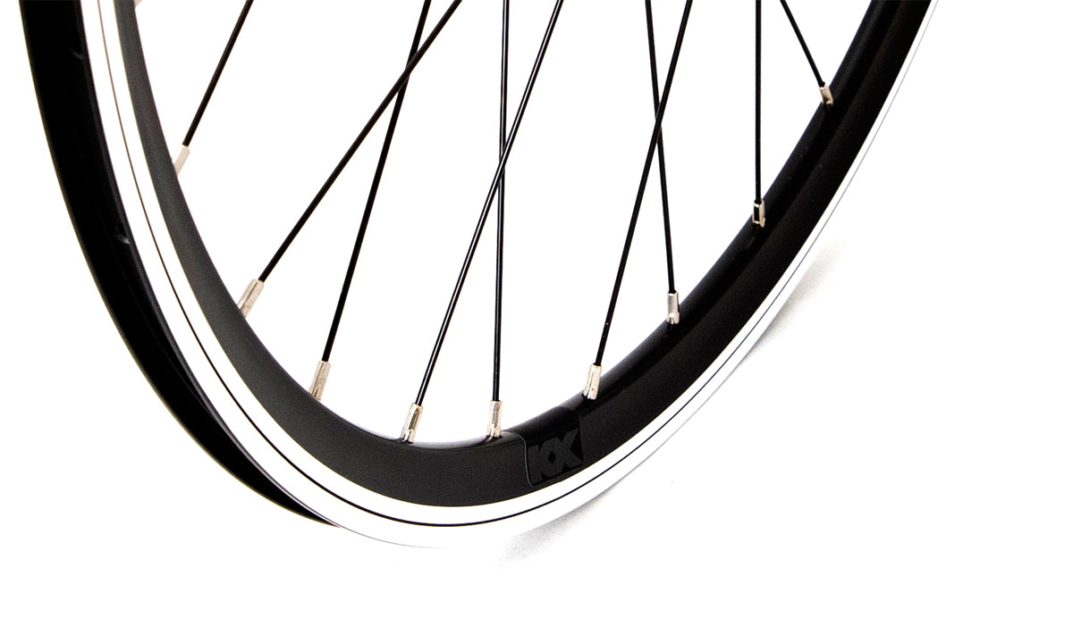 KX Wheels Pro Road Double Wall 32H Rim in Black 700c Bike Wheel Rim