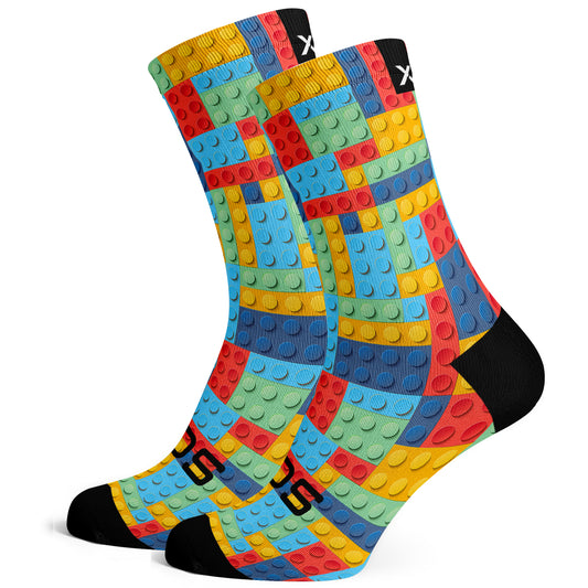 Sox Footwear Blocks Premium Crew Men's Cycling Socks