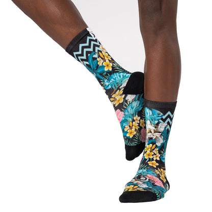 Sox Footwear Chameleon Animals Premium Crew Men's Cycling Socks Alternate 1