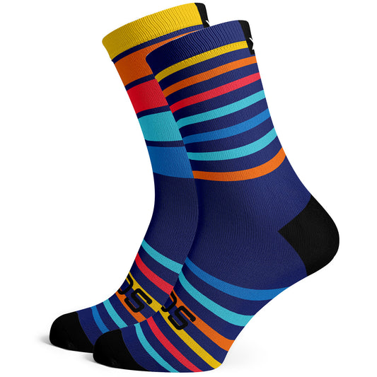Sox Footwear Sunset Colours Premium Crew Men's Cycling Socks