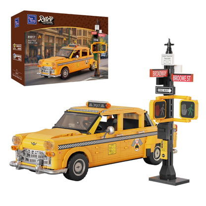 Pantasy New York Yellow Taxi Cab 1601 Pieces 3D Puzzle