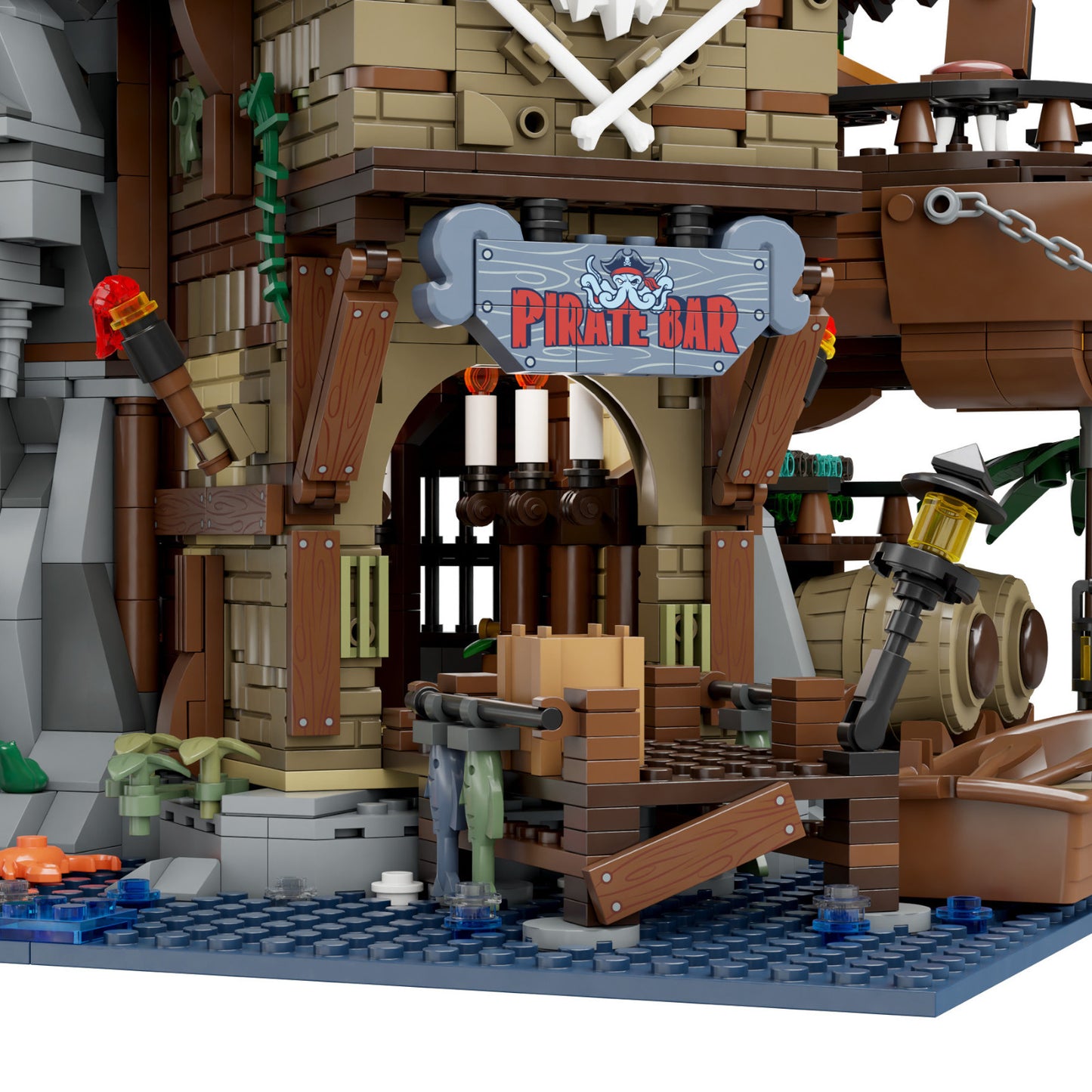 Pantasy The Pirates Pub Ship Building 2814 Pieces 3D Puzzle Alternate 2
