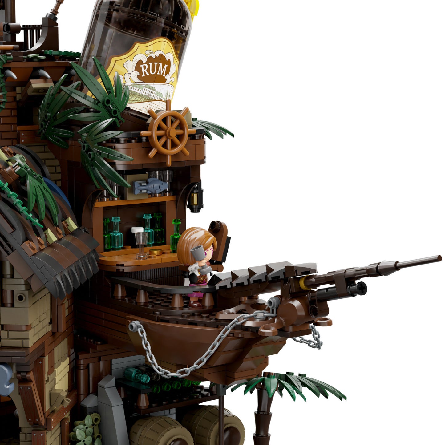 Pantasy The Pirates Pub Ship Building 2814 Pieces 3D Puzzle Alternate 4