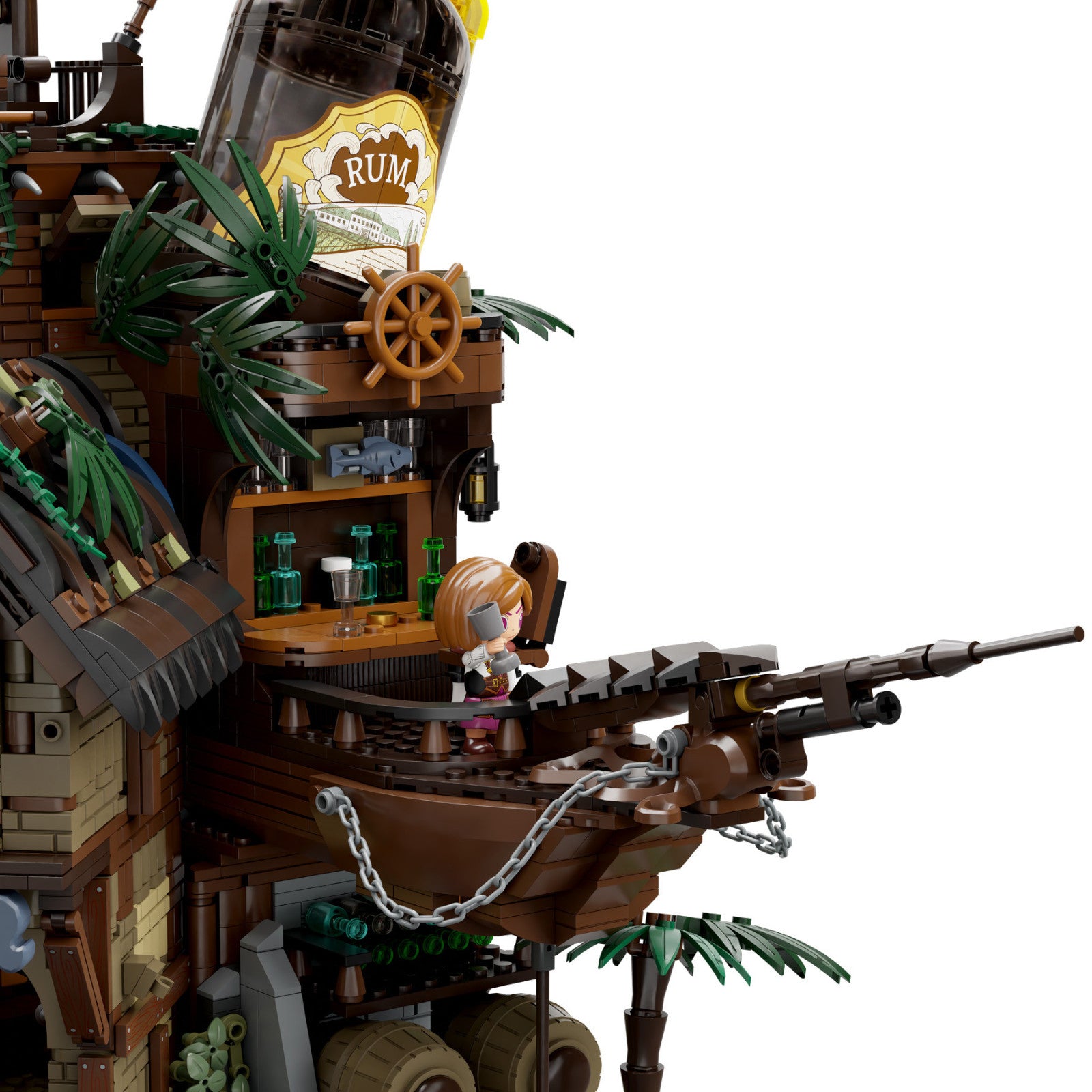 Pantasy The Pirates Pub Ship Building 2814 Pieces 3D Puzzle Alternate 4