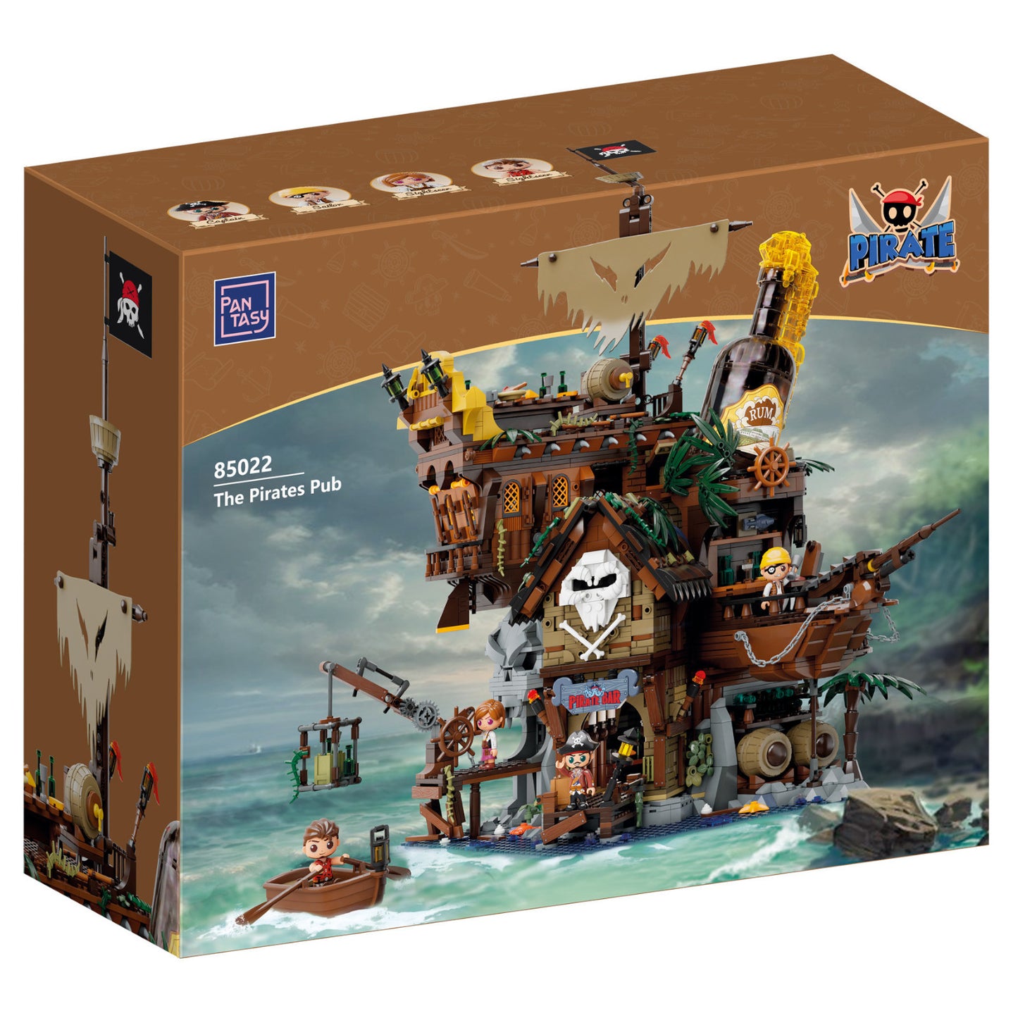 Pantasy The Pirates Pub Ship Building 2814 Pieces 3D Puzzle Alternate 6