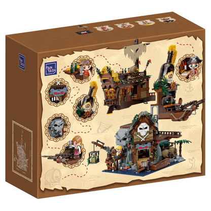 Pantasy The Pirates Pub Ship Building 2814 Pieces 3D Puzzle Alternate 7
