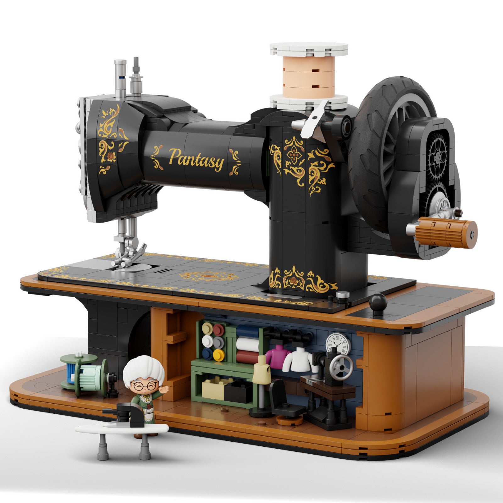 Pantasy Antique Hand Crank Sewing Machine 1360 Pieces 3D Puzzle Alternate 2