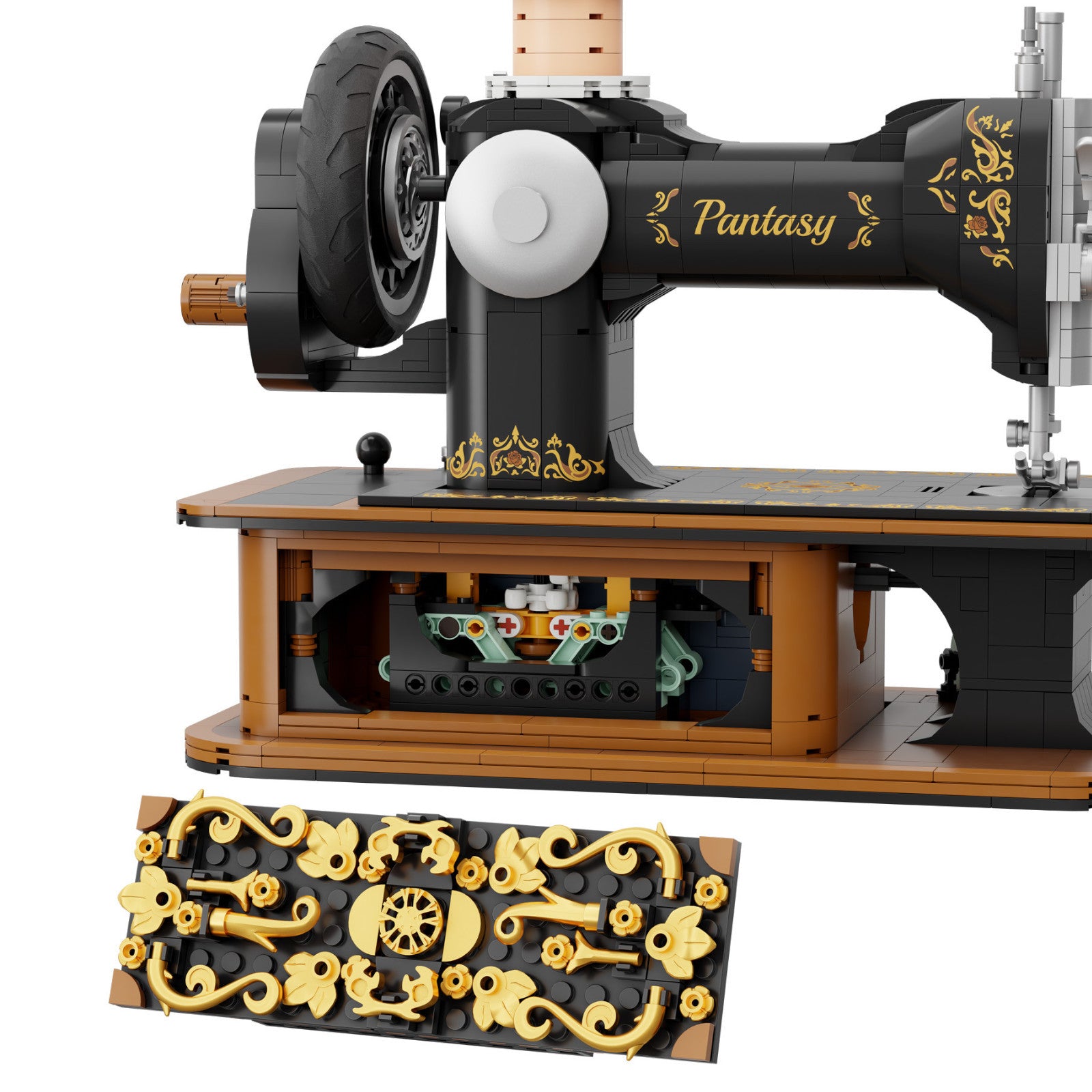 Pantasy Antique Hand Crank Sewing Machine 1360 Pieces 3D Puzzle Alternate 5