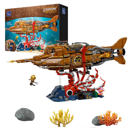 Pantasy The Nautilus Steampunk Submarine 2552 Pieces 3D Puzzle
