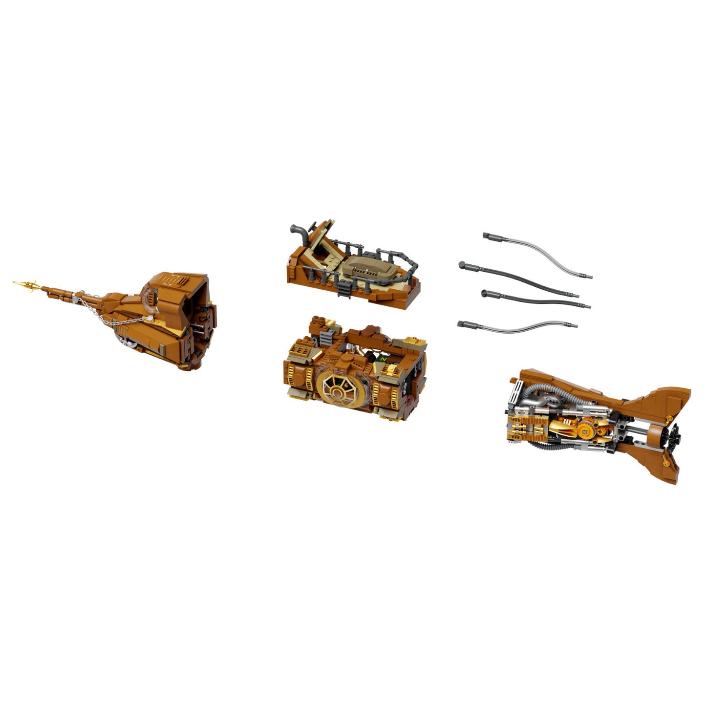 Pantasy The Nautilus Steampunk Submarine 2552 Pieces 3D Puzzle Alternate 2
