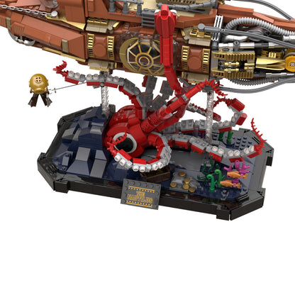 Pantasy The Nautilus Steampunk Submarine 2552 Pieces 3D Puzzle Alternate 3