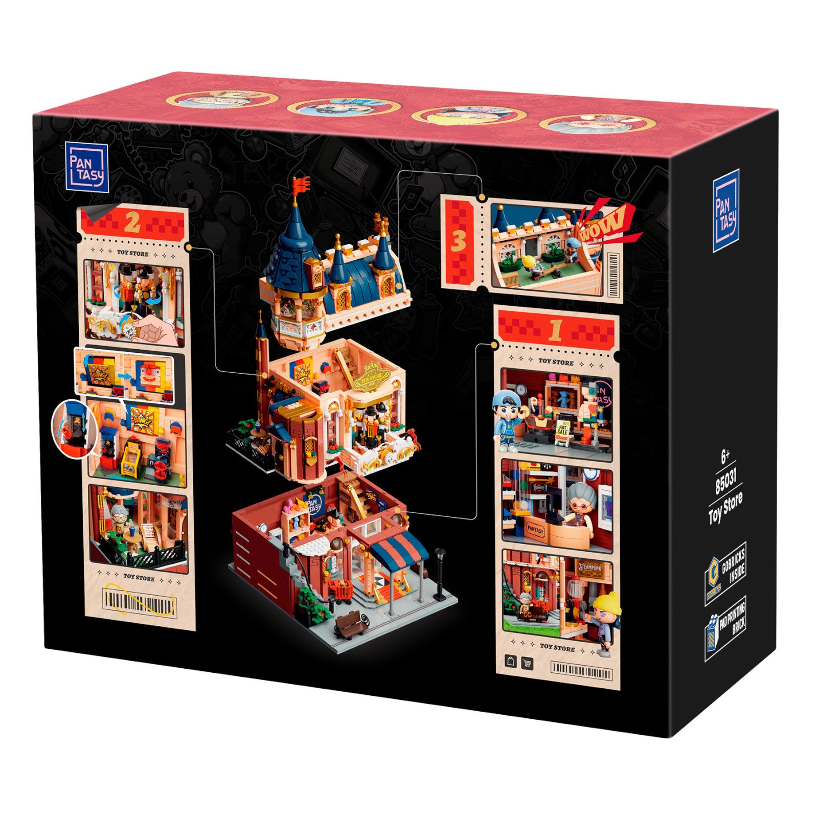Pantasy Toy Store Building 2978 Pieces 3D Puzzle Alternate 11