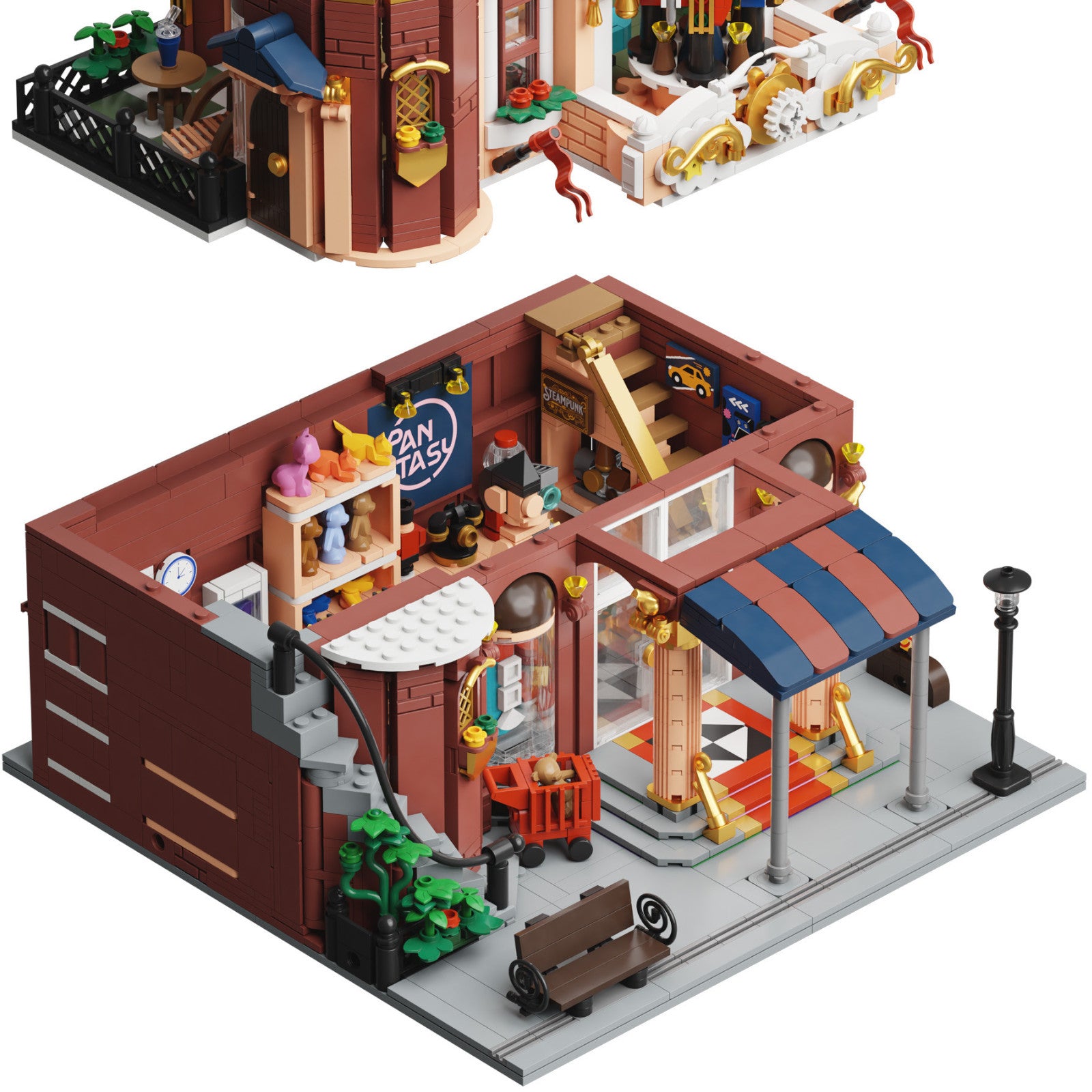 Pantasy Toy Store Building 2978 Pieces 3D Puzzle Alternate 2