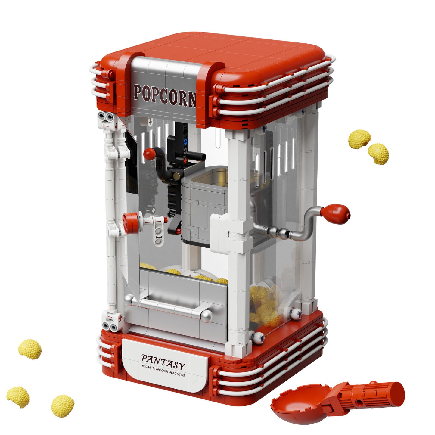 Pantasy Retro Popcorn Maker Machine 1201 Pieces 3D Puzzle Alternate 3