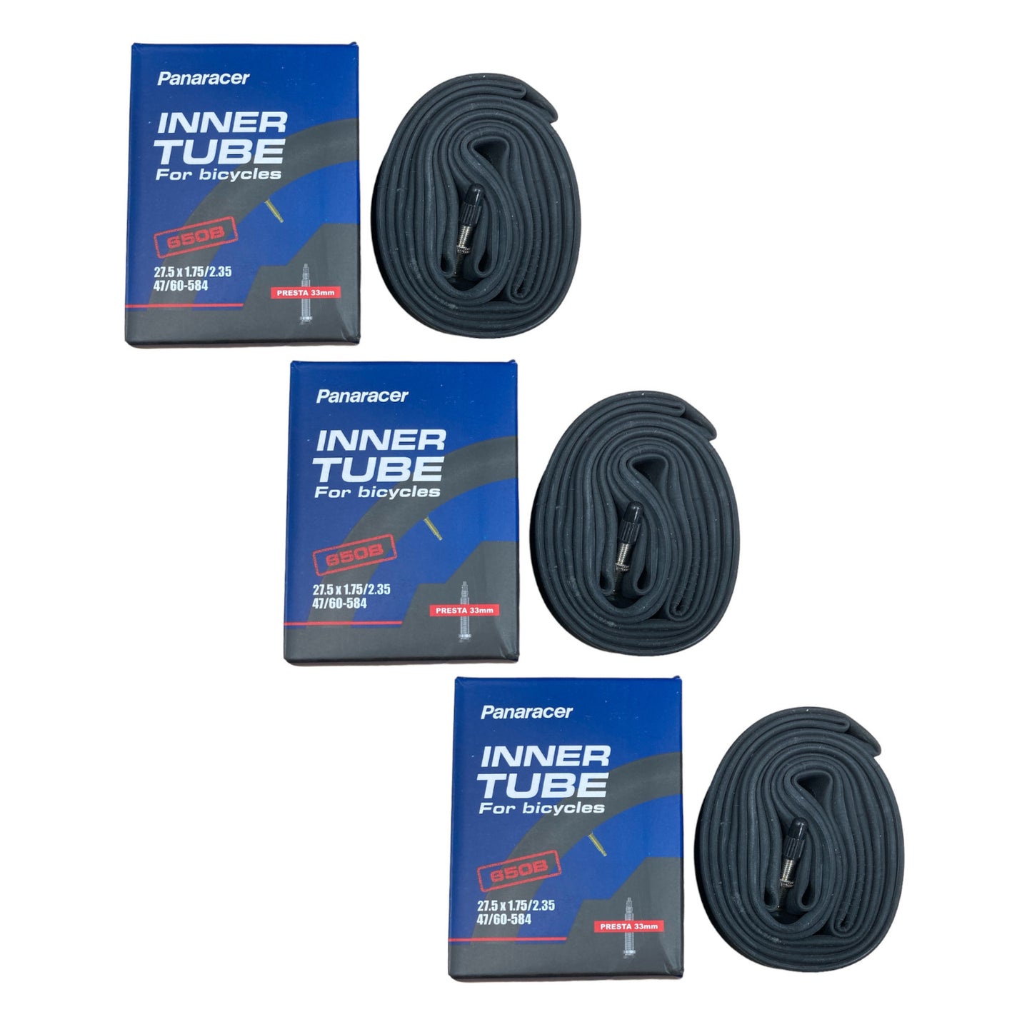 Chambre à air de vélo Panaracer Premium 27,5x1,75-2,35" 27,5 pouces avec valve Presta