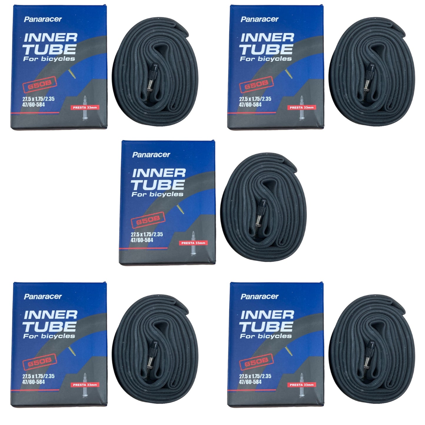 Chambre à air de vélo Panaracer Premium 27,5x1,75-2,35" 27,5 pouces avec valve Presta