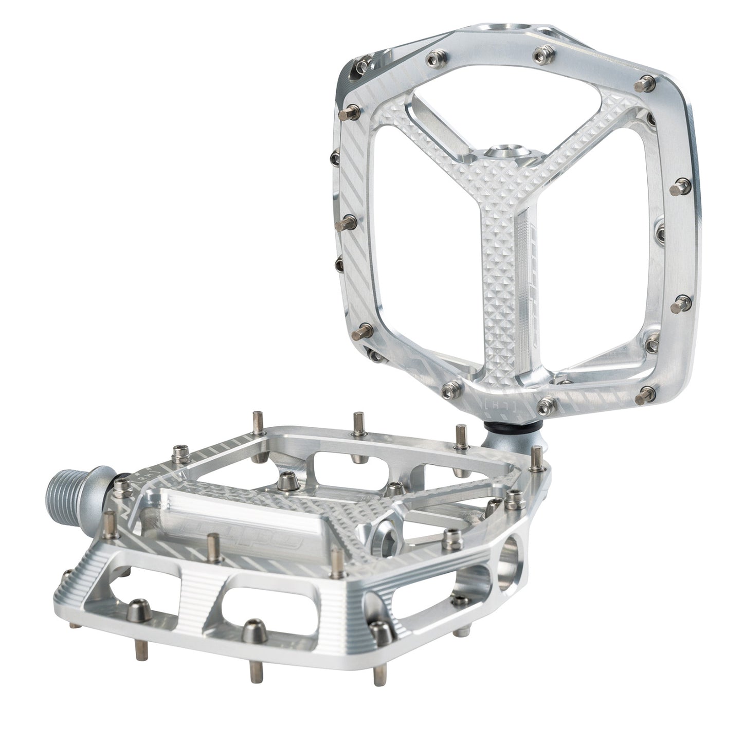 Hope F22 Silver 9/16 Inch Platform Bike Pedals