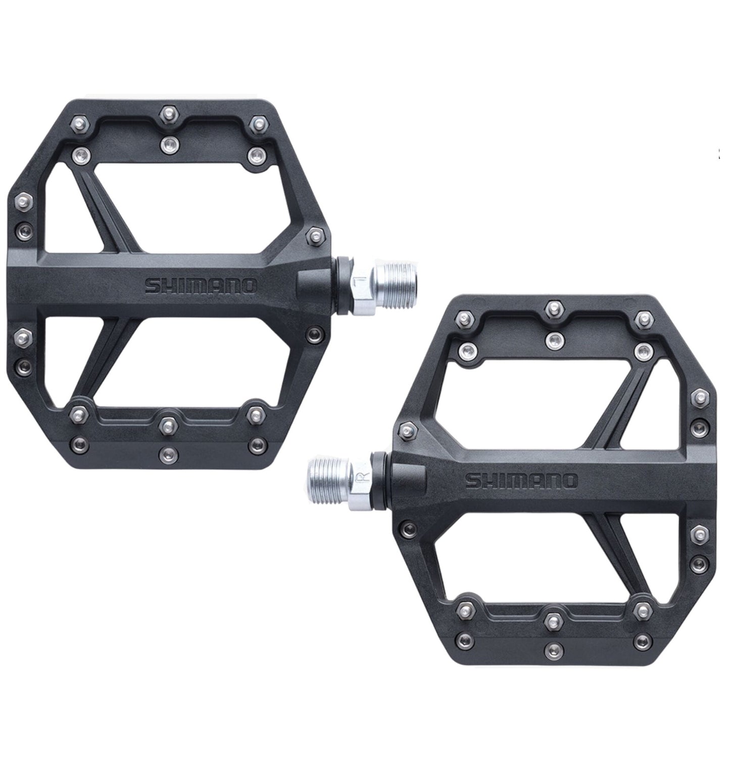 Shimano PD-GR400 Harz mit Pins 9/16 Zoll Plattform Fahrradpedale